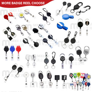 مشبك حامل شارة حبل يويو للرقبة بالجملة من الفينيل بحزام معرف بلاستيكي - Product Image 5