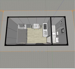 Best-Selling Custom Prefabricated Steel Structure Container Modern Modular Office Housing Green Travel Convenient Trailer <b>House</b> - Product Image 5