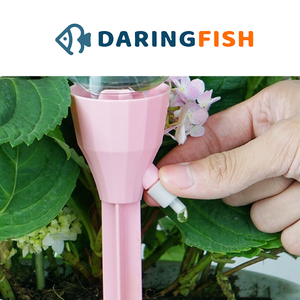 Sistema <span class=keywords><strong>de</strong></span> <span class=keywords><strong>Riego</strong></span> Automático por Goteo DaringFish para Plantas Verdes, Estaca <span class=keywords><strong>de</strong></span> <span class=keywords><strong>Riego</strong></span> Automático para Flores, Invernaderos y Jardines - Product Image 2