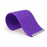 Support de téléphone flexible en silicone, support de tablette pliable, support de bureau antidérapant, support portable multifonctionnel pour ordinateur portable