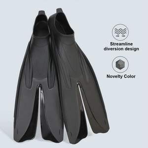 Chaussures de grenouille fendues professionnelles anti-dérapantes ramper plongée plongée en apnée <span class=keywords><strong>palmes</strong></span> d'entraînement chaussures de plongée équipement de natation - Product Image 2