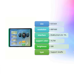 Tdo 8 inch 800*1280 HMI IPS màn hình cảm ứng 16.7M màu sắc UART TFT <span class=keywords><strong>LCD</strong></span> hiển thị không dwin UART hiển thị - Product Image 1