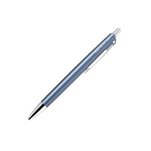 Stylo bille à clic BAC-50EF 0,5 mm, corps en résine mate ultra-mince, clip argenté, portable, écriture fluide pour le bureau - Product Image 3