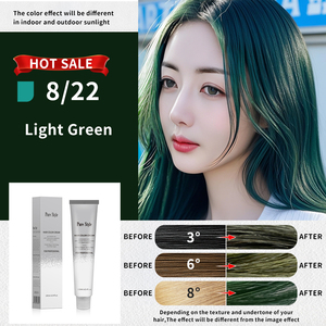 Schwarz Dunkelbraun Grau Weiß Niedrig-Ammoniak Farbcreme Purestyle Permanente Haarfarbe - Product Image 4