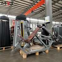 Machine de presse à épaules assise réglable à charge par poulie pour l'entraînement des deltoïdes, équipement de fitness en acier durable