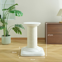 Arbre à chat en bois multi-niveaux de luxe - Poteau à gratter en sisal stable pour chats
