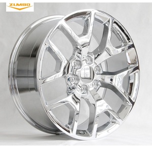 GM11 Nouveau design réplique roues en aluminium chromé roues pour pcd6 * 139.7 bonne qualité pour GMC roues rimes - Product Image 3