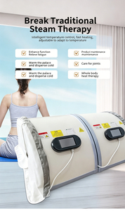 Capsule de sauna infrarouge lointain à commande tactile intelligente – Équipement de spa détoxifiant pour le corps entier, favorisant la sudation et l'amélioration de la santé globale en clinique et spa - Product Image 6