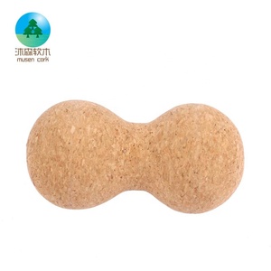 2024 Hochwertiger Umweltfreundlicher Erdnuss-Massageball aus Naturkork mit Wunschlogo für Nacken- und Fuß-Yogaübungen - Product Image 3