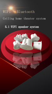 Sistema de Música Ambiental Familiar Multi-habitación con Altavoces WIFI 5.1 para el Hogar. Compatible con la aplicación móvil. Sistema de Cine en Casa - Product Image 6