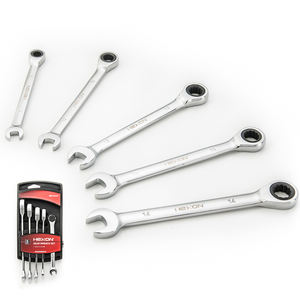 Juego de llaves de engranaje de trinquete de acero al carbono CRV, 5 unidades - Product Image 1