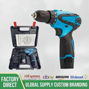 สว่านไฟฟ้าไร้สายแบบมืออาชีพ 12V |   มอเตอร์ไร้แปรงถ่านแรงบิดสูง |   เครื่องไขควงไฟฟ้า 2 สปีด และเครื่องเจาะพร้อมลิเธียม - Product Image 5