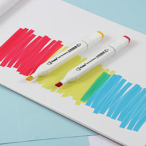 FOSKA buku sketsa anti noda kualitas profesional 24 lembar Premium 100GSM kertas A3 A4 bantalan gambar untuk melukis spidol alkohol - Product Image 5