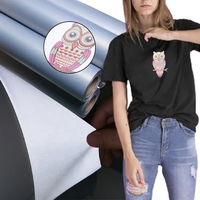 Nouvelle tendance fabricant d'étiquettes réfléchissantes marque personnalisée Logo T-shirts vinyle transfert de chaleur pour vêtement