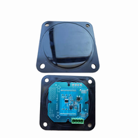 Panneau LED pour tourniquet, voyant lumineux LED, trépied, carton, plaque lumineuse LED de bureau pour barrière de passage, verre acrylique et plastique IP54