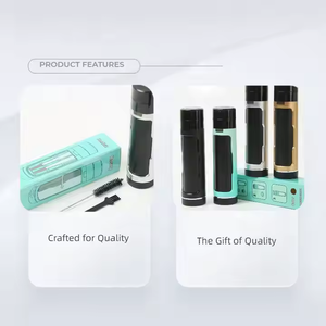 เครื่องบดโลหะอัลลอยสังกะสีแบบเรียบ4ส่วนสำหรับสมุนไพรบุหรี่เครื่องเทศแห้งดีไซน์แบบแบน - Product Image 1