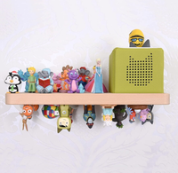Boîte Tonie en bois étagère en bois support jouet présentoir décoration murale support en bois étagère flottante support de rangement