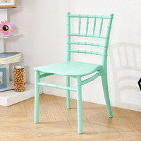 Chaises enfant modernes en plastique Chiavari colorées pour la maternelle, idéales pour les fêtes et la location – Prix abordable