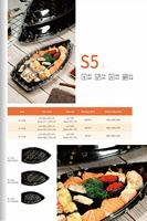 Boîte à sushi pour bateau Snap-Lock étanche avec couvercle anti-buée en plastique jetable pour une livraison de nourriture sans dégâts