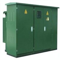 Transformateur de sous-station électrique extérieure compacte préfabriquée étanche 110 kV