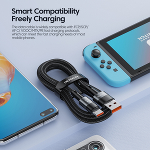 สายชาร์จเร็ว Toocki <span class=keywords><strong>Official</strong></span> Flagship <span class=keywords><strong>Store</strong></span> 66w Usb-c สำหรับ <span class=keywords><strong>Xiaomi</strong></span> 6A Type-a to Type-c ความยาว 3 เมตร - Product Image 4