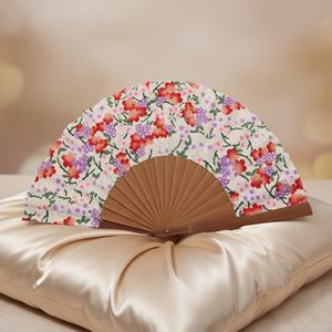 Abanico de Mano Plegable de Bambú y Madera con Impresión Personalizada de Alta Calidad, Abanico de Moda al por Mayor para Regalos Empresariales - Product Image 3