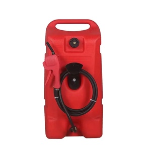 Tanque Portátil de Combustible de Plástico de 14 Galones con Ruedas y Bomba para Barcos, para Diésel, <span class=keywords><strong>Gasolina</strong></span> y Petróleo - Product Image 1