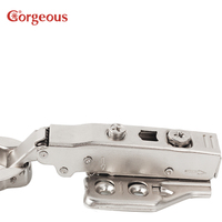 Accessoires réglables pour portes d'armoires de cuisine : Charnières dissimulées en fer, magnifiques, avec fermeture hydraulique douce 2D 3D