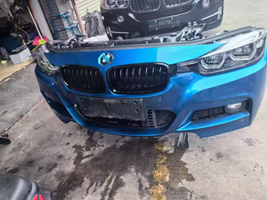 Conjunto de Parachoques Delantero Deportivo con Rejilla, Ventilador de Radiador y Cubierta de Entrada de Aire para <span class=keywords><strong>BMW</strong></span> <span class=keywords><strong>320i</strong></span> F30 18-19, Fácil de Instalar - Product Image 2