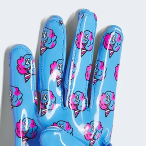 <span class=keywords><strong>Gants</strong></span> de football américain respirants pour jeunes, personnalisés, pour hommes, avec grip ultra-adhérent, pour toutes les conditions météorologiques - Product Image 4