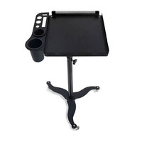 Chariot de coiffure portable U-T30 avec plateau de salon et support à outils pour extensions capillaires