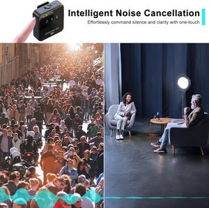 Microphone de Lavalier sans fil avec fonction d'annulation du bruit Enregistrement HD Mic à pince pour l'extérieur Diffusion en direct Vlogging Téléphone Type C - Product Image 6