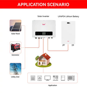 Batterie solaire domestique SunPlus 14,3 kWh 280 Ah LiFePO4 |   ESS mural |   Plus de 6000 cycles |   Système hybride |   Garantie de 5 ans - Product Image 5