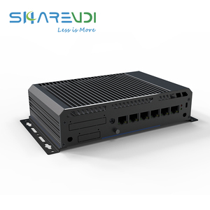 ระบบ Ubuntu Pfsense Barenone คุณภาพสูง I3 X86 12v RS485 GPIO คอมพิวเตอร์อุตสาหกรรม RAM 2GB/4GB/8GB SSD 32GB-500GB กราฟิก UHD - Product Image 2