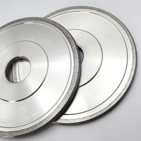 Meule diamantée électrolytique à double biseau haute fiabilité pour le meulage de coquilles et de jade en V