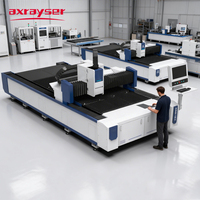 Machine de découpe laser à fibre refroidie par eau CNC 3 axes Axrayser AP4020 3KW avec une productivité et une précision élevées