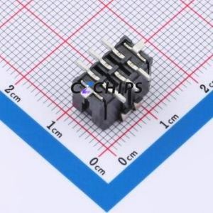 WAFER-MX300LT-23A Wire-to-Board Pin Header SMD,P=3mm Connector 2x3P 3mm Vertical Mount 2 - Product Image 2