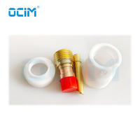 OCIM Jumbo White Ceramic Alumina Tig Cup Nozzle WP20/26 CE CCC Certified Argon Torch Compatible Welding & Soldering Supply