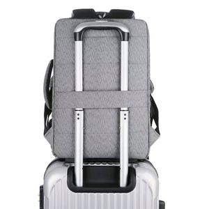 Sac à dos pour ordinateur portable de voyage d'affaires de mode OEM, sac à dos décontracté personnalisé pour hommes, grande capacité, Oxford, imperméable, mochilas avec USB - Product Image 4