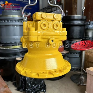 Ensemble moteur d'orientation Hangood PC160-7 pour excavatrice sur chenilles de 16 tonnes, entraînement rotatif 702-11-0E130, pièces de machines de construction - Product Image 2