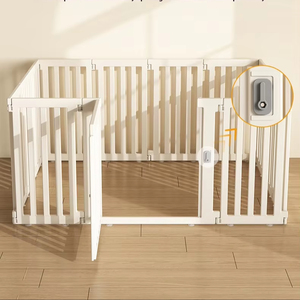 Piccolo cane medio per interni all'aperto cucciolo penna resistente per cuccia <span class=keywords><strong>Pet</strong></span> recinzione in plastica per cani box con cancello di isolamento - Product Image 3