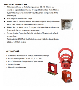 Material de Núcleo Nanocristalino de Alta Permeabilidad para Aplicaciones Avanzadas en Transformadores y Conversión de Energía Eficiente - Product Image 5