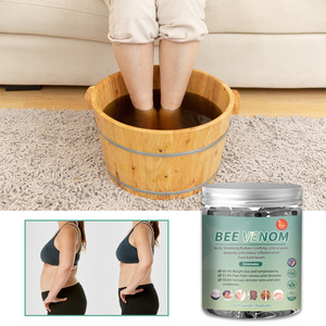 Pediluvio al Veleno d'Api con Profumo Floreale, Trattamento Detox Tonificante Linfatico per Piedi, per Rilassare i Muscoli Doloranti - Product Image 1