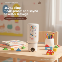 Bouteille d'eau intelligente pour enfants avec verrouillage par empreinte digitale, affichage de la température en temps réel, contrôle via application Bluetooth, sans BPA, idéale pour les étudiants au quotidien