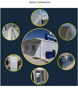 <strong>20ft</strong> Flat Panel Prefabricated Portable Toilet Prefab <strong>Container</strong> House Cabin Villa Apartment Office Use-Flexible <strong>Outhouse</strong> Bathroom - Product Image 3