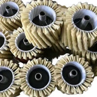 Brosse industrielle en chanvre de sisal pour le polissage de meubles et le ponçage de machines industrielles, rouleau de meulage
