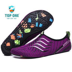 Top One exercice Fitness pieds nus antidérapant séchage rapide en plein air femmes hommes Aqua chaussettes nager plage chaussures d'eau - Product Image 4