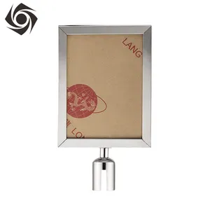 China Wholesale Customizable Printing Metal Sign Frame Holder