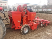 Nouvelle Semoir à pommes de terre en acier à 2 rangs HONGZHU Shandong de haute qualité, machine de semis fiable pour usage agricole, garantie 1 an, haute performance