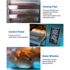 OCEAN Calidad comercial China Venta al por mayor Dos cubiertas Pan Hornear Pastel Horno de panadería para la venta - Product Image 3